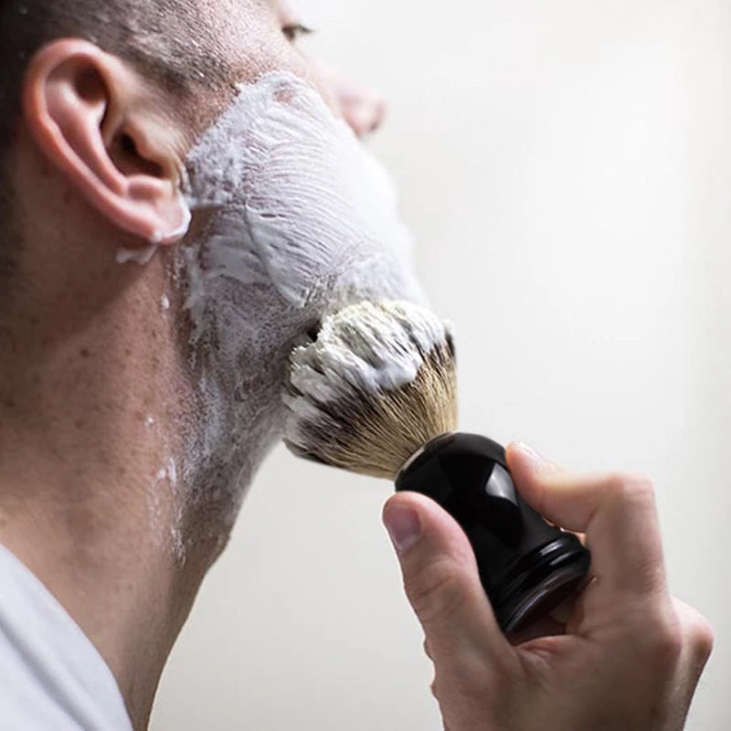 Black Wooden Handle Shaving Brush