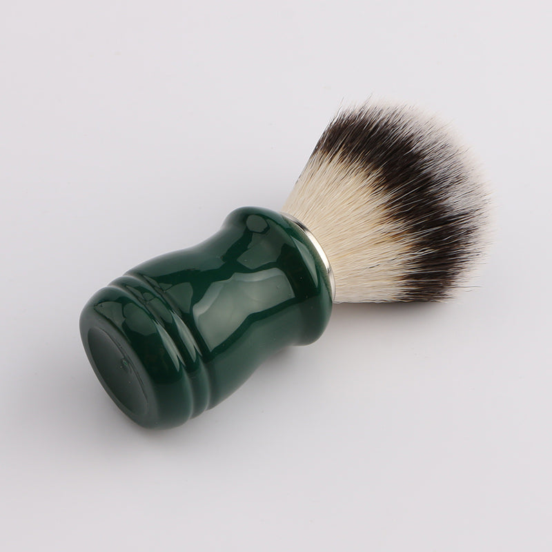 Green Wooden Handle Shaving Brush